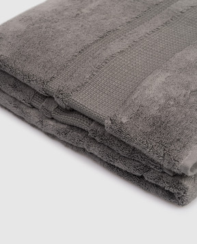 Hamam PERA grey terry body towel PERABODYTOWEL