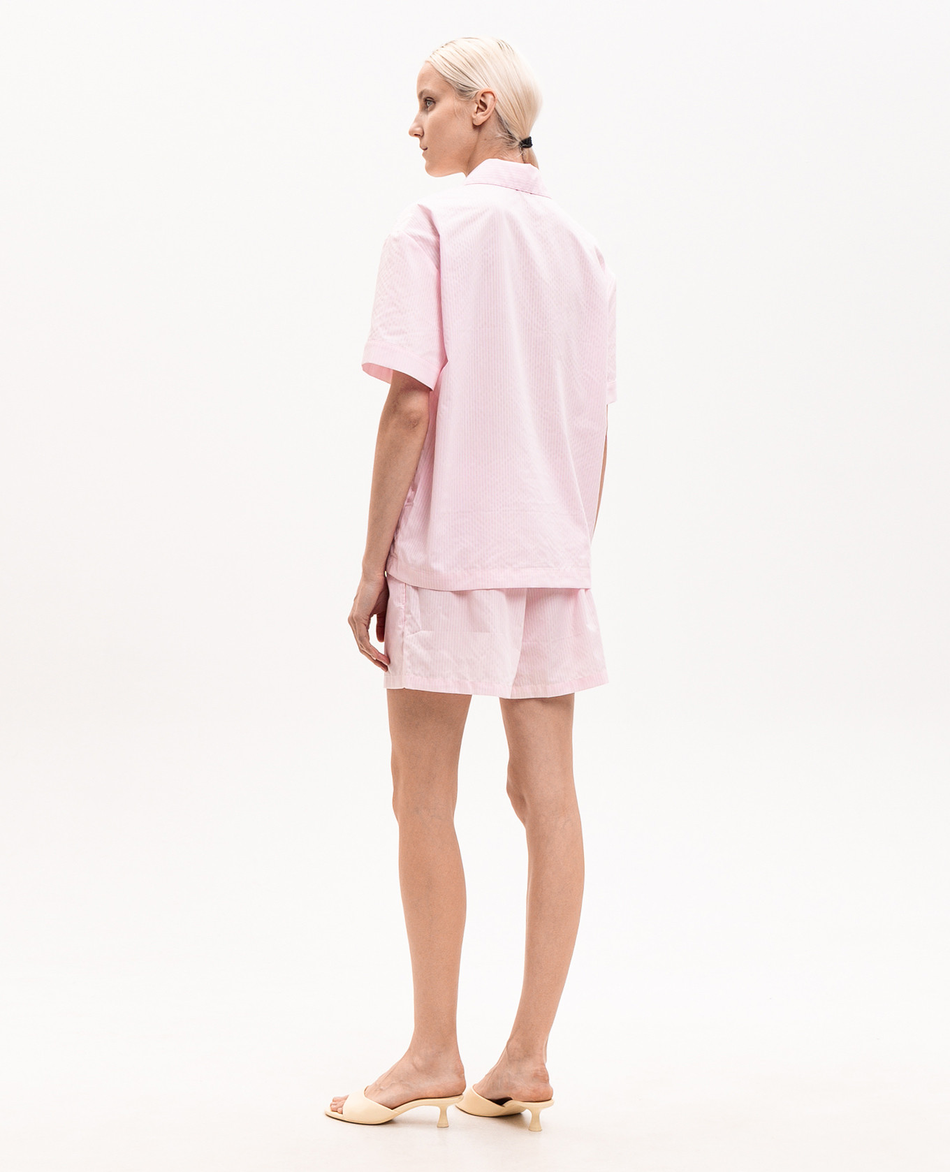 

Pink striped pajamas Dore & Rose