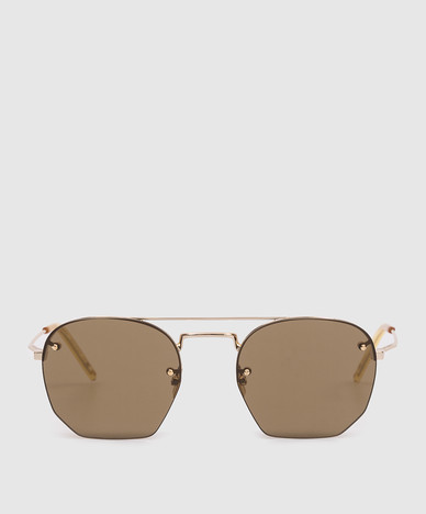 Gold sunglasses