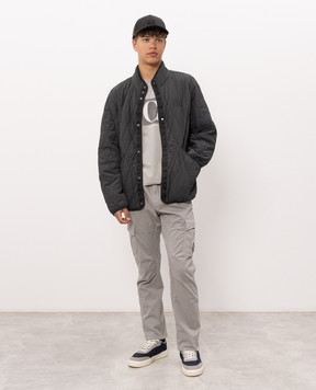 C.P. Company Gray T-shirt with print MTS165A005100W