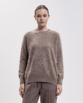 Max Mara CHICCA brown cashmere sweater SMMCHICCA