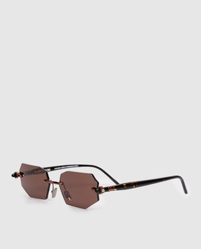 Kuboraum Brown sunglasses P63 KRSP63BZHB00004M