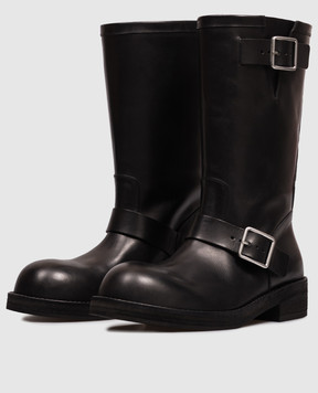 Ann Demeulemeester Sarith black leather boots B0014061LT049