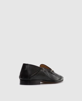 Valentino Jiggie black leather loafers 8Y2S0M92MFK