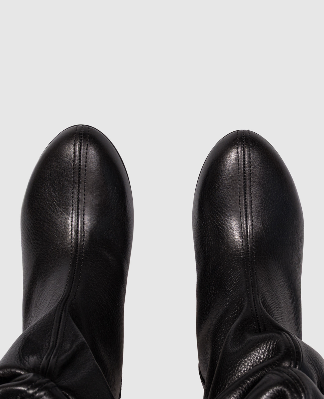 Black leather ankle boots with PB monogram Balmain 4