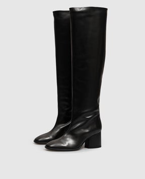 Aeyde Almut black leather boots KB0718002001226