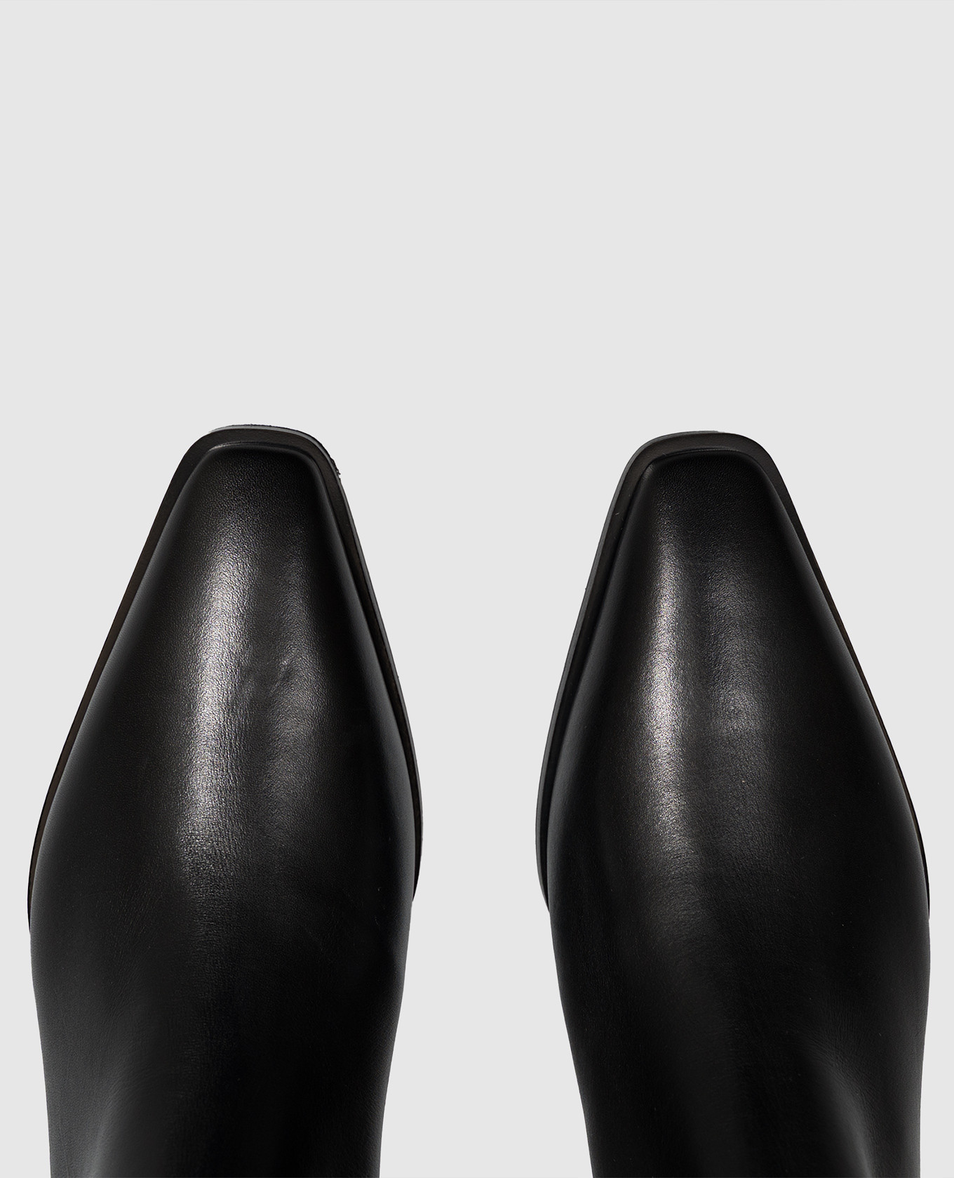 Baba black leather ankle boots Aeyde 4