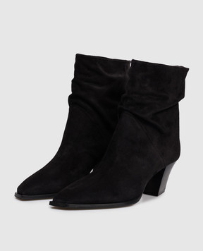Jimmy Choo Hart black suede ankle boots HARTAB60SVV