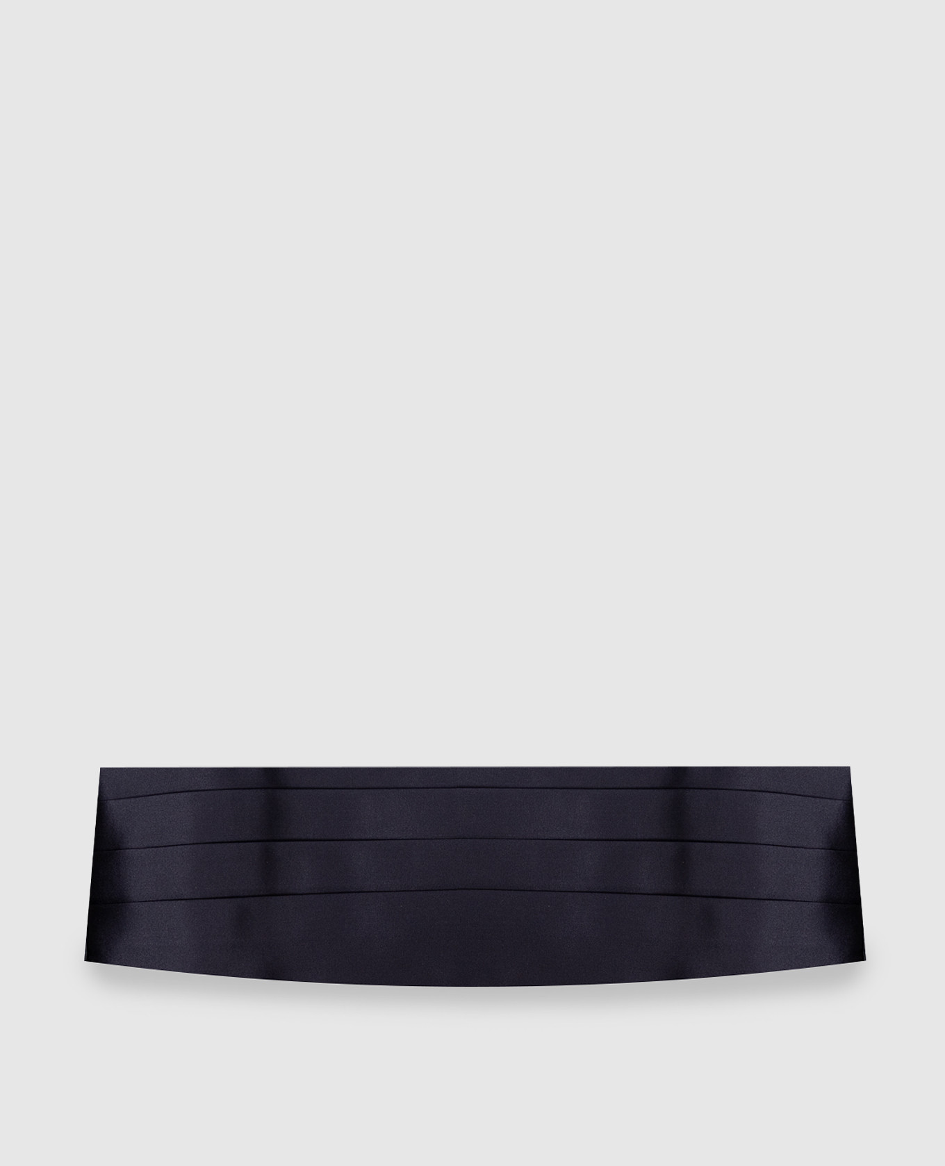Blue cummerbund with silk