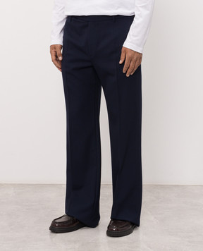 Dolce&Gabbana Blue wool pants GP110TGK424