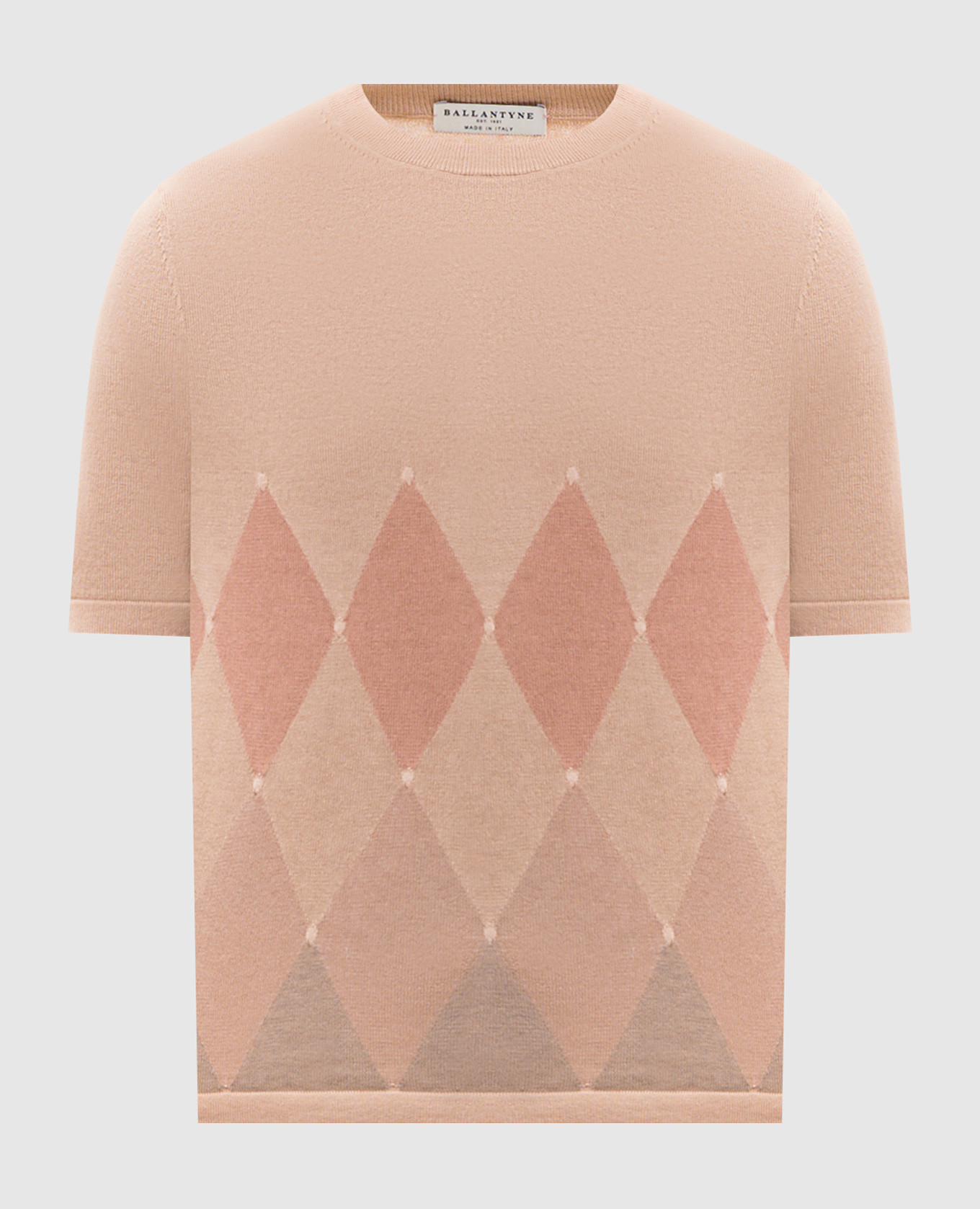 

Beige cashmere patterned top Ballantyne