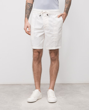 ISAIA White shorts PNCT21XP871