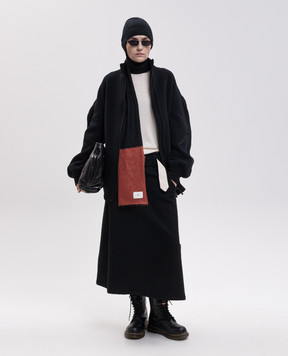 Y`S Yamamoto Black jacket with wool YWY01108