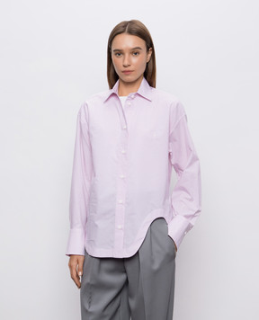 The Attico Pink checkered shirt 261WCH00014CCC148AA