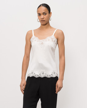 Dolce&Gabbana Ivory lace top O7A00TONO13