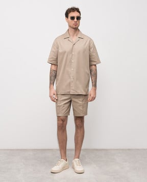 ISAIA Beige shorts PNC021P9100