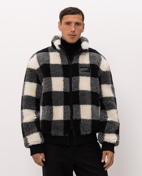 Givenchy Checked wool jacket BM01HU31AY