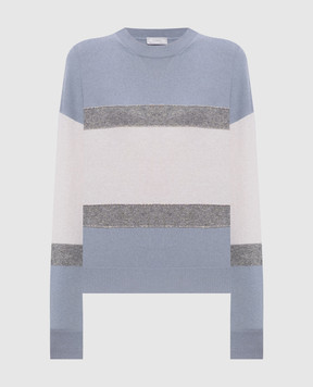 Peserico Wool, silk and cashmere jumper with monil chain A99862F12C9283