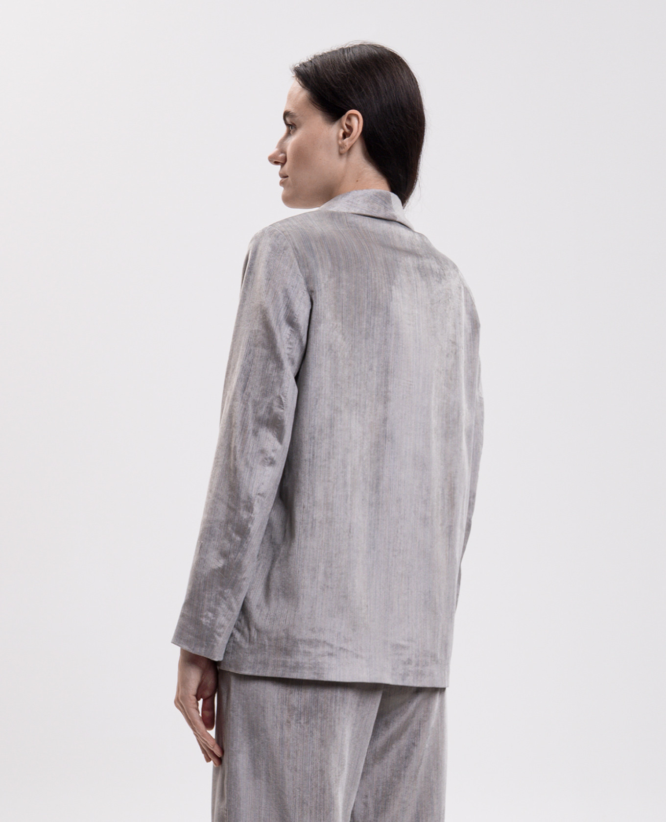 Grey Pembroke Corduroy Jacket Momoni 4