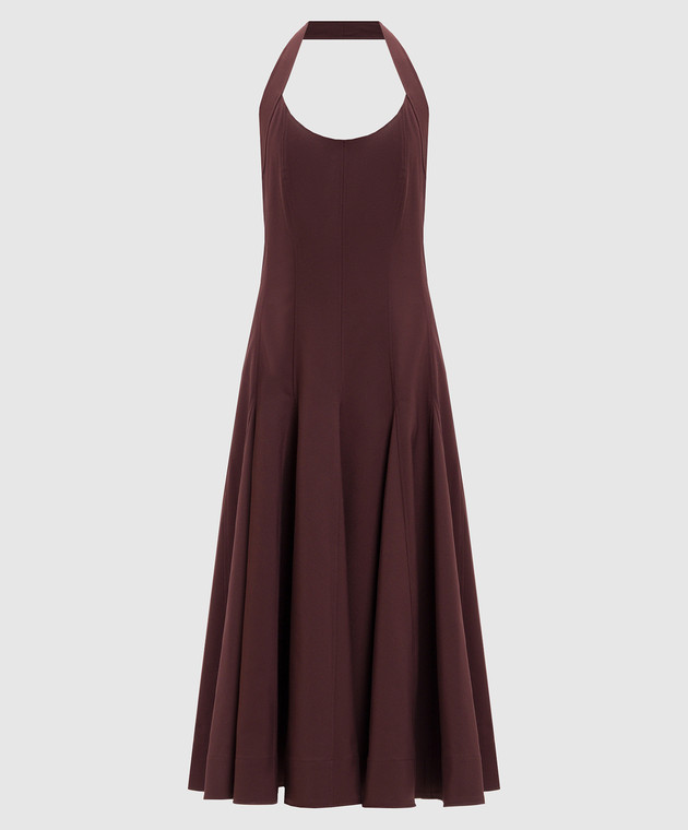 Simkhai - Burgundy midi dress Melissa 1261220HC - shop with Denmark delivery at Symbol Simkhai - Burgundy midi dress Melissa 1261220HC - shop with Denmark delivery at Symbol