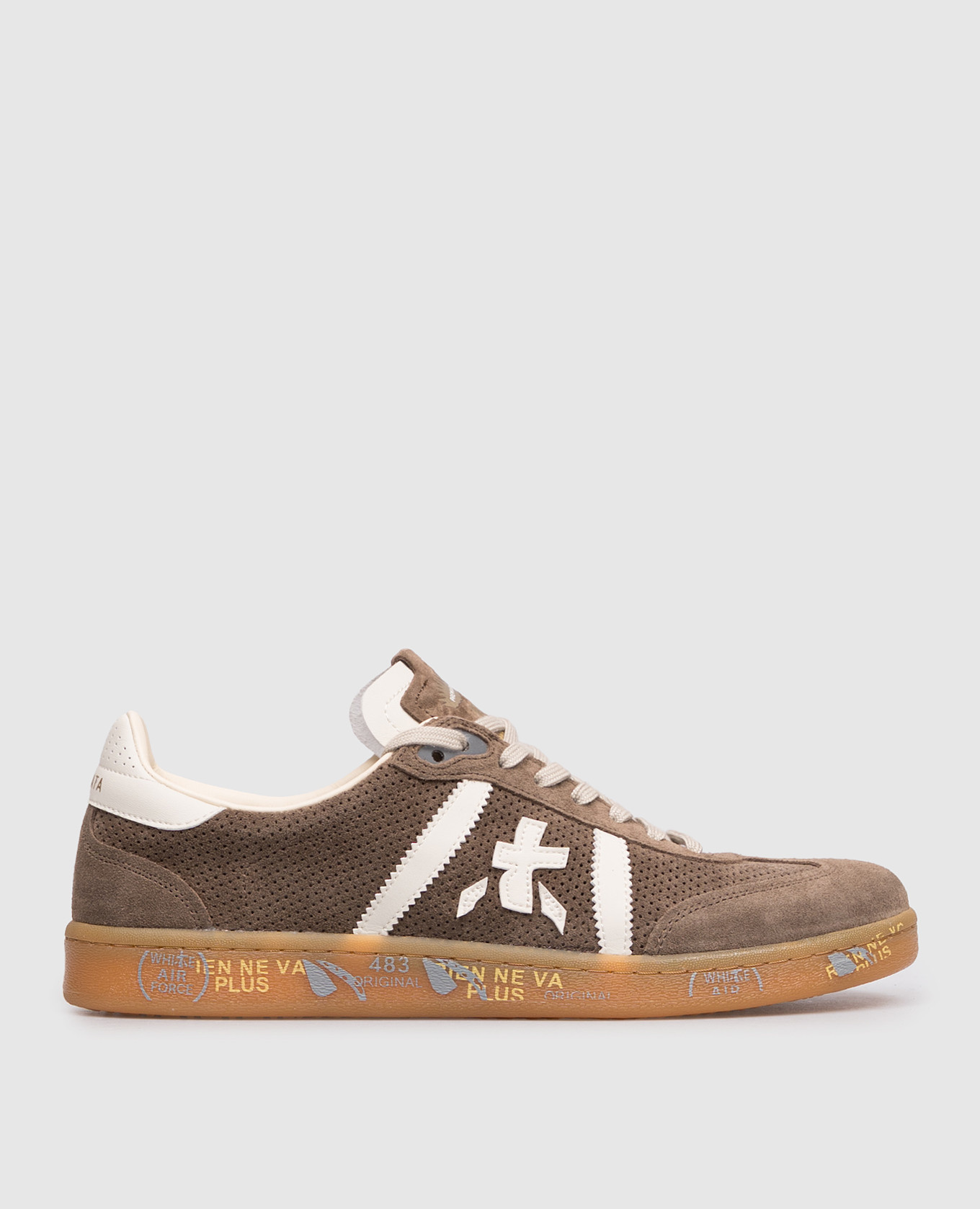 Bonnie brown suede sneakers