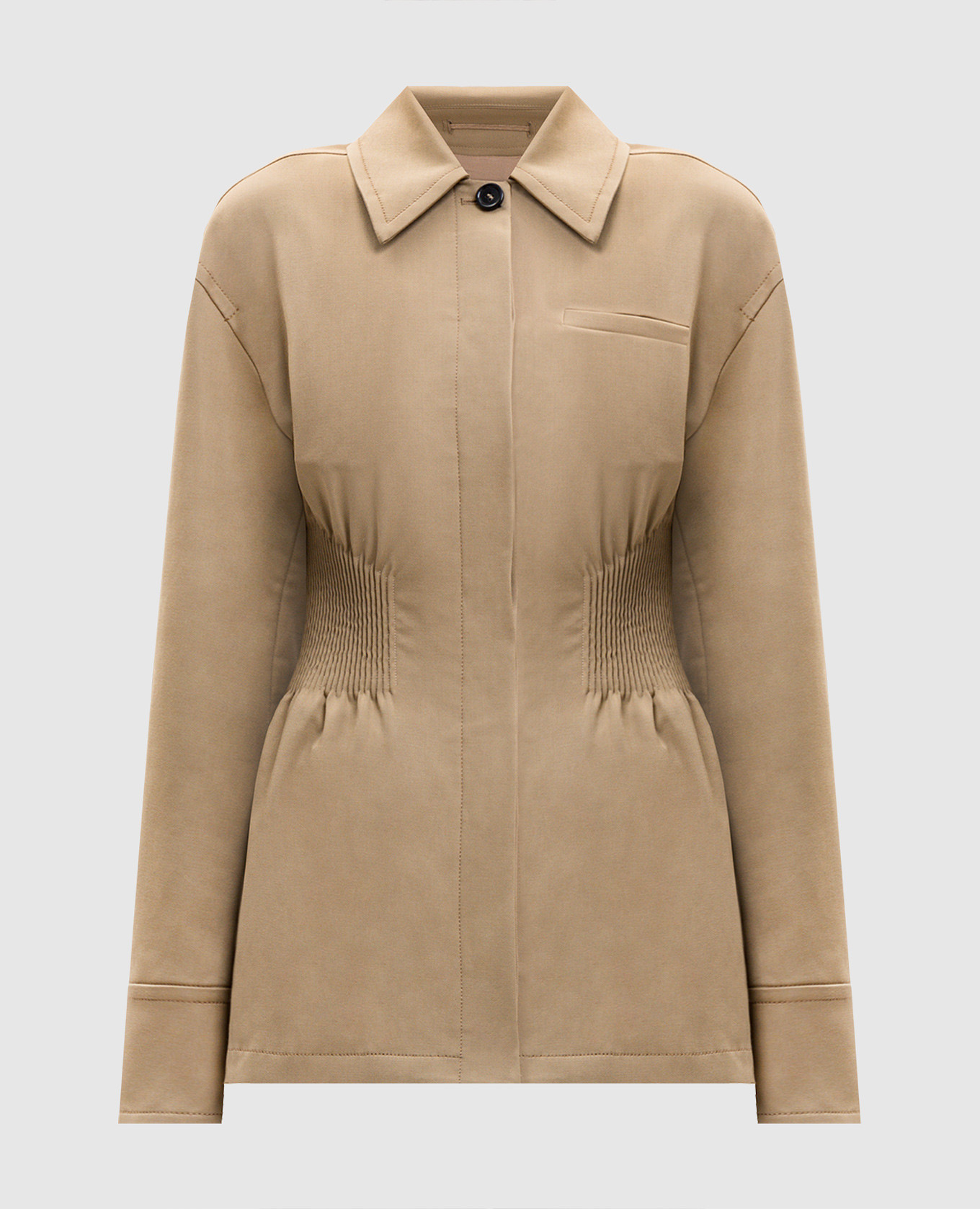 

Brown jacket GIALLO Max Mara Sportmax
