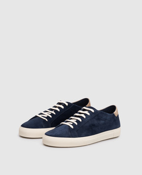 Brunello Cucinelli Blue suede sneakers MZUCHHP330