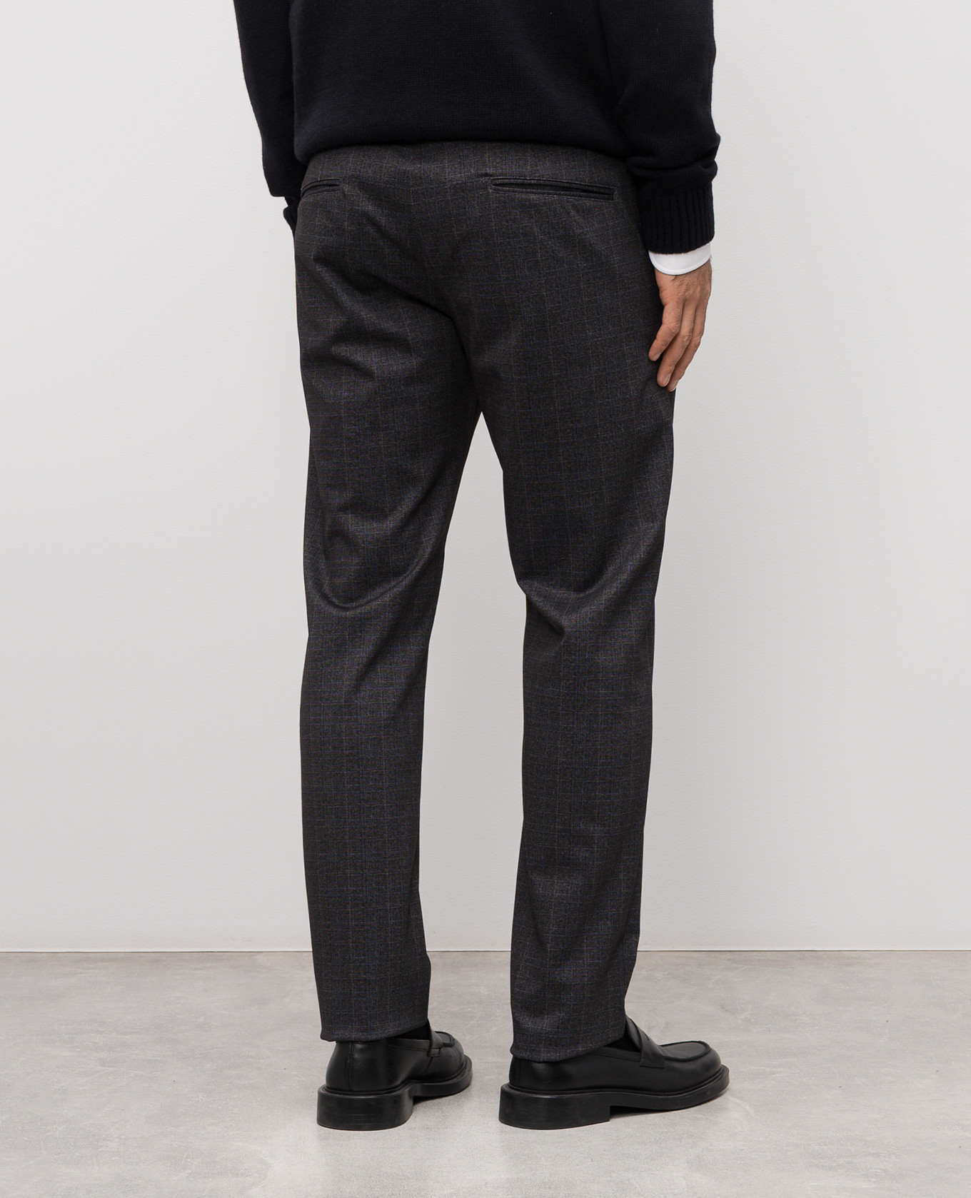 Gray checked pants Florentino 4