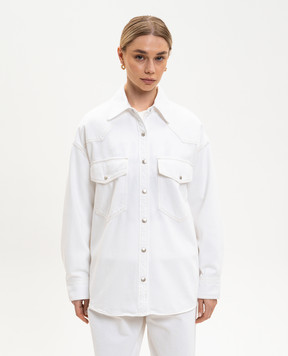 AGOLDE Lotta white denim shirt A73571500