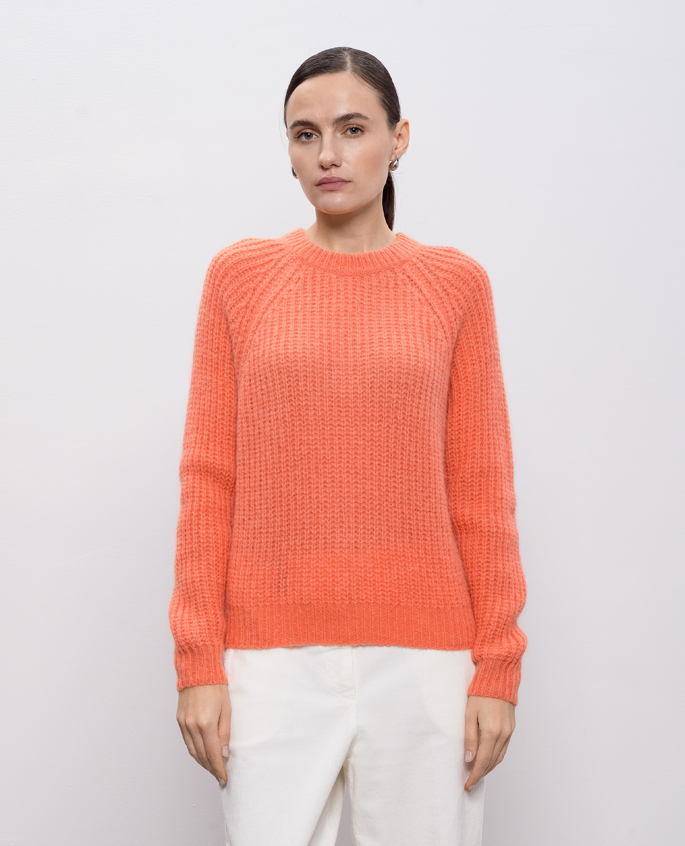 

Pink alpaca wool sweater Peserico