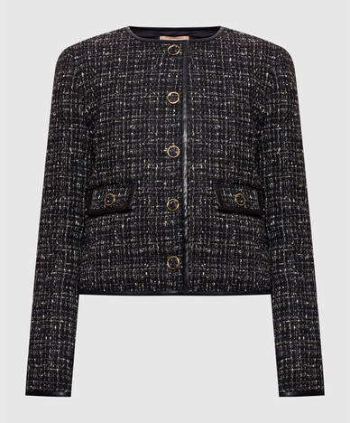 Black tweed jacket