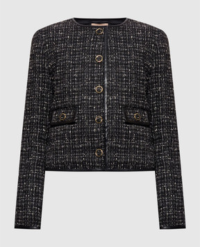 Twinset Black tweed jacket 262TP2140