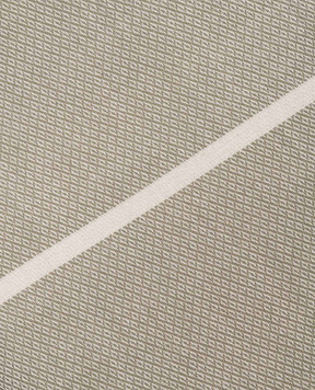 Fazzini OUTFIT gray striped cotton tablecloth OUTTOVA150X1504