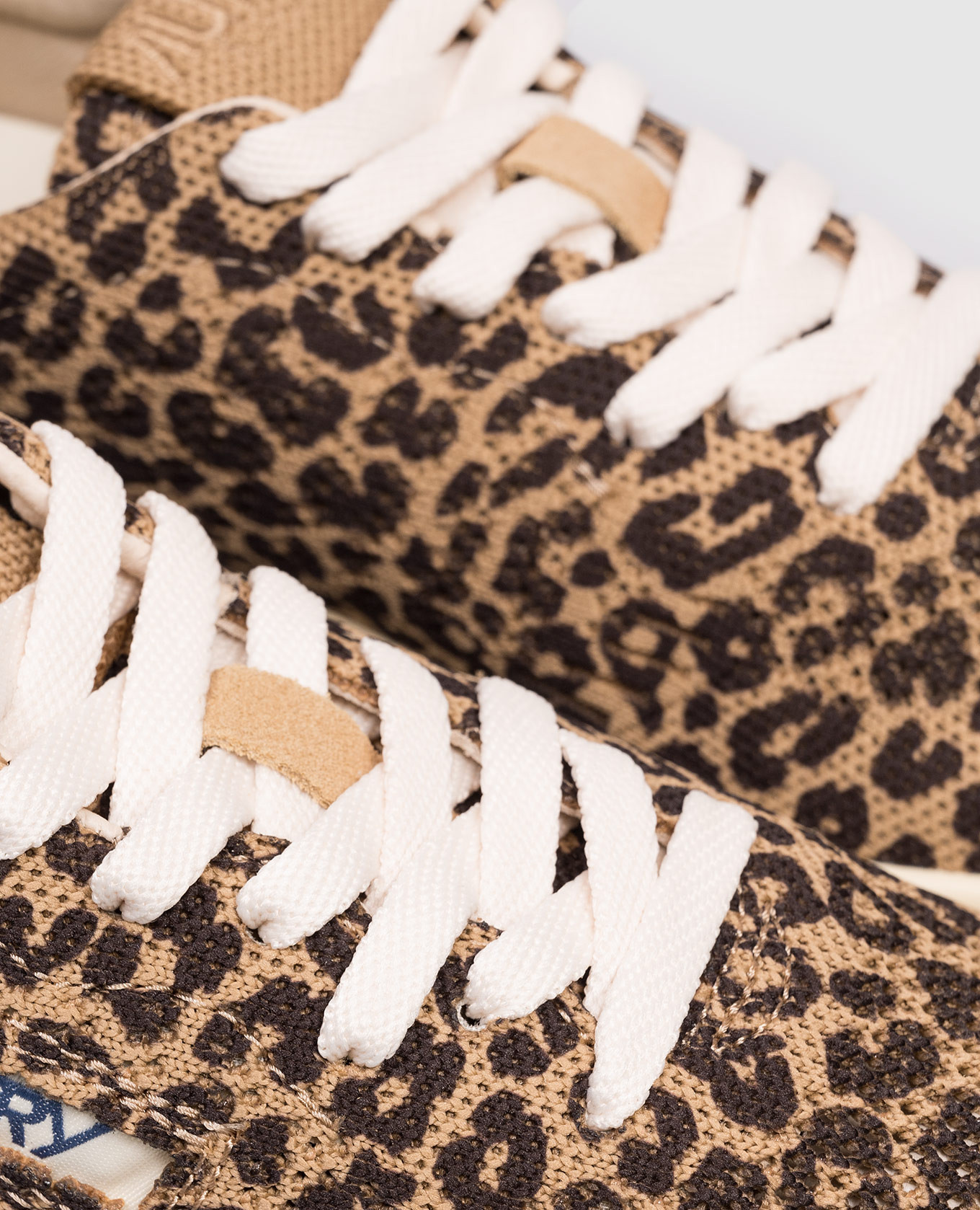 Brown leopard print sneakers AUTRY 5