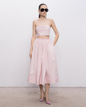 Gabriela Hearst Pink Shiva skirt 2263090T119
