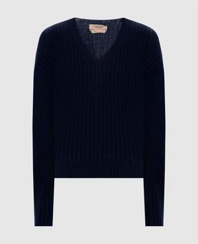 Twinset Blue cashmere pullover 262TT3391