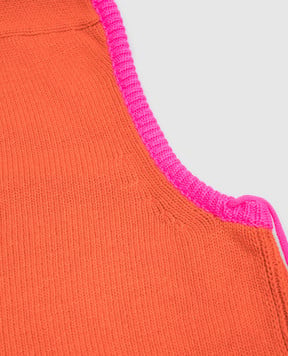 Max & Co Orange hood with wool and cashmere MCLPINO