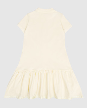 Moncler ENFANT Vivid yellow polo dress L19548I000148496F