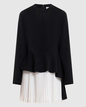 Simkhai Amberly black pleated dress 1261212C