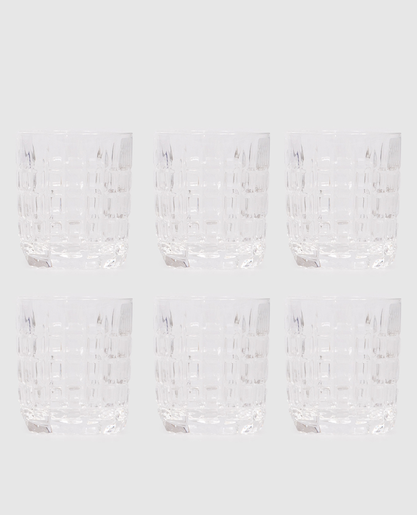 

Set of transparent glasses RIGOLETTO La Reine