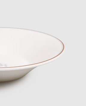 Geminiano Cozzi 1765 White porcelain soup plate Feston e Cadena TTCMI01229054