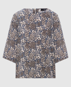 Max Mara Weekend Floral print silk blouse WKDGINNICO