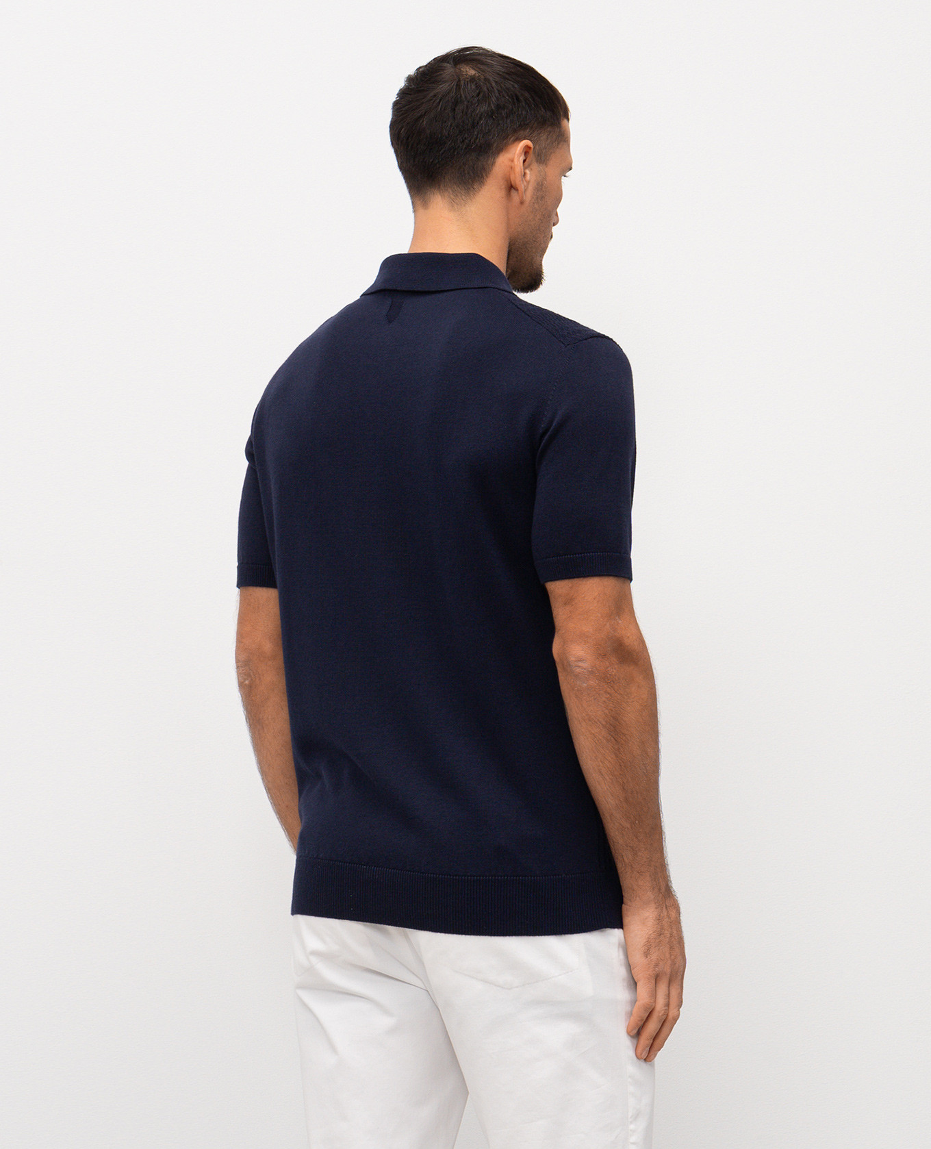 Blue polo Canali 4