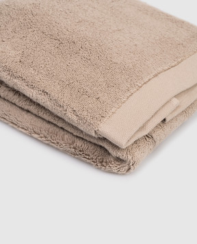 Hamam Olympia beige terry hand towel OLYMPIAORGANICHANDTOWEL