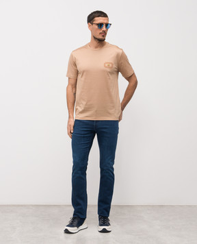 Stefano Ricci Blue jeans with logo MST61B2080T0214