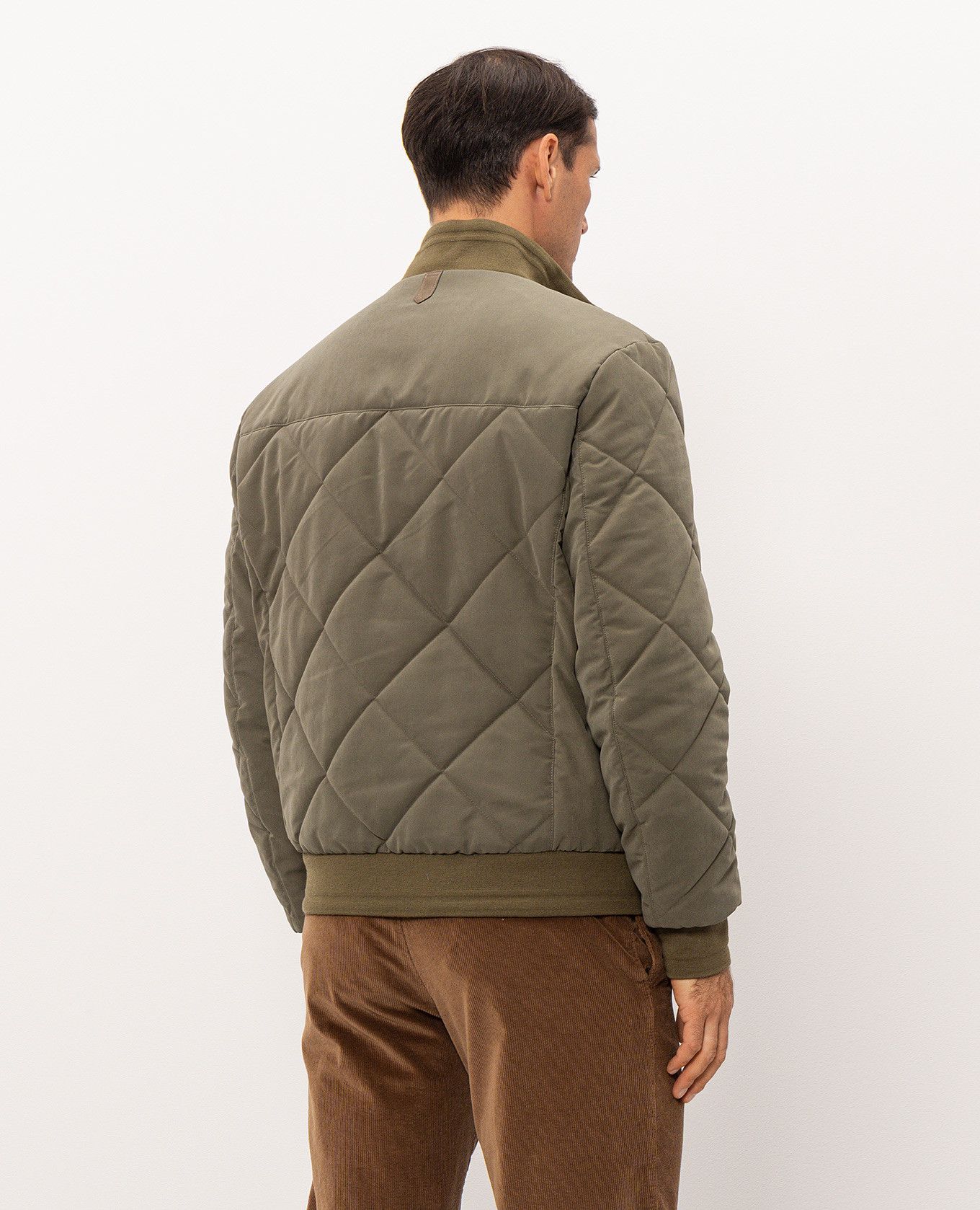 Khaki jacket Canali 4