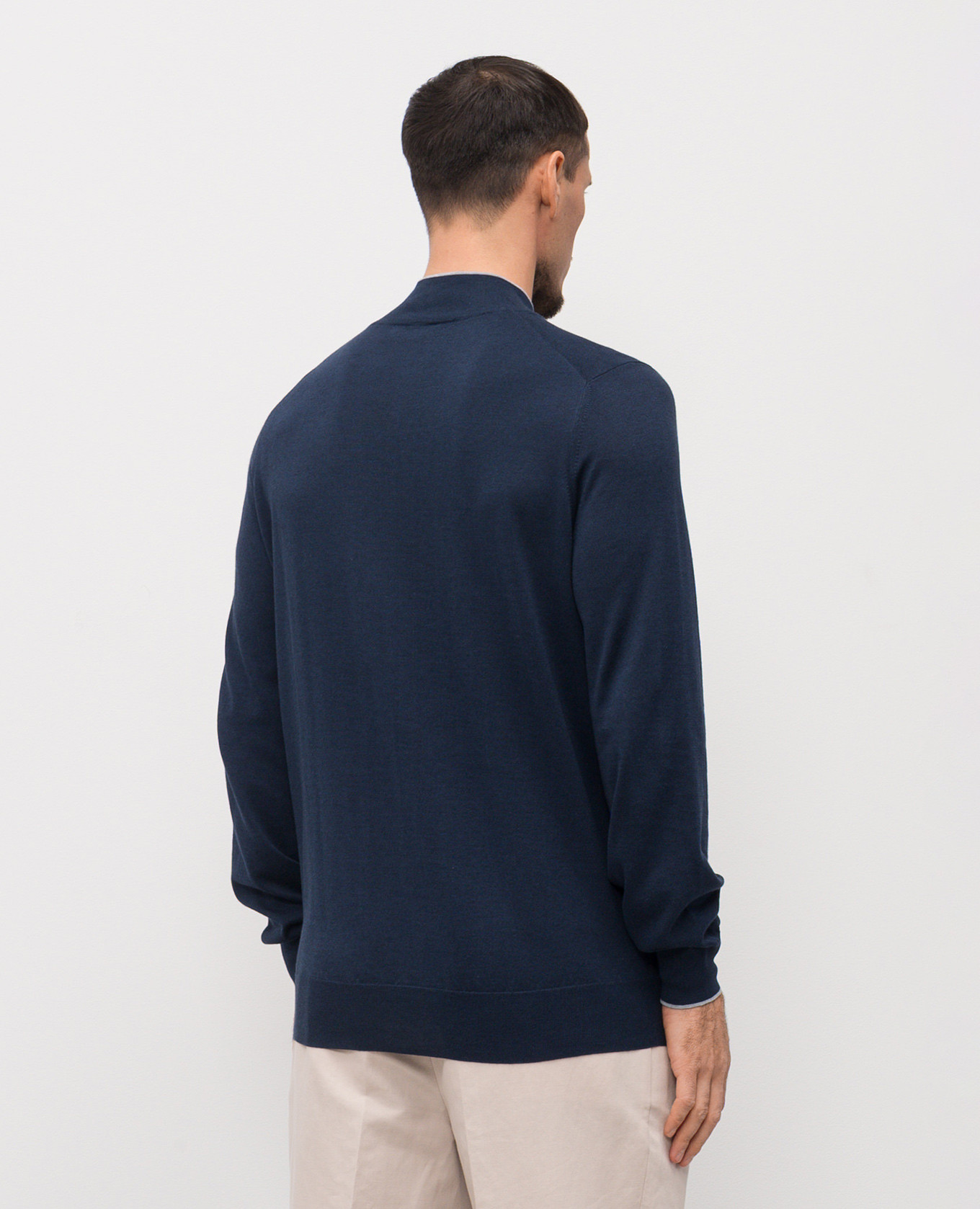 

Blue cashmere sweater Brunello Cucinelli