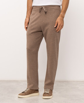 Canali Brown sweatpants MJ02454T0952