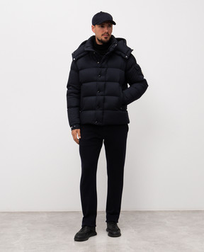 Moncler Moncler Maya 70 blue down jacket K20911A0020553333