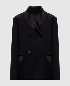Loulou de Saison Black double-breasted jacket JIHA JIHA